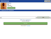 Tablet Screenshot of infidelemessenger.com